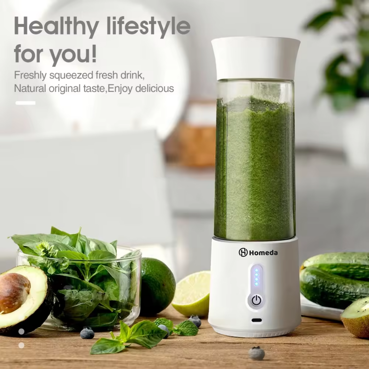 Portable Blender For Juices, Shakes, Smoothies, Baby Food