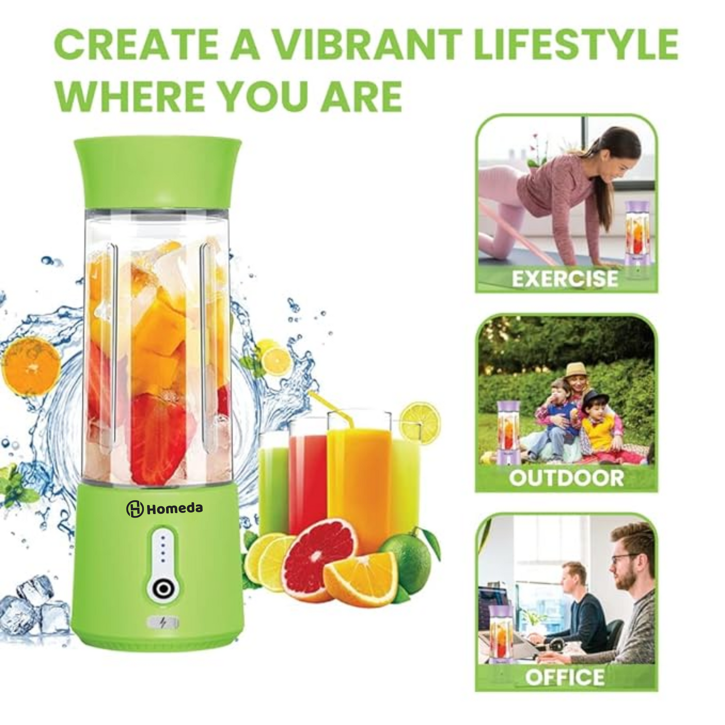 Portable Blender For Juices, Shakes, Smoothies, Baby Food