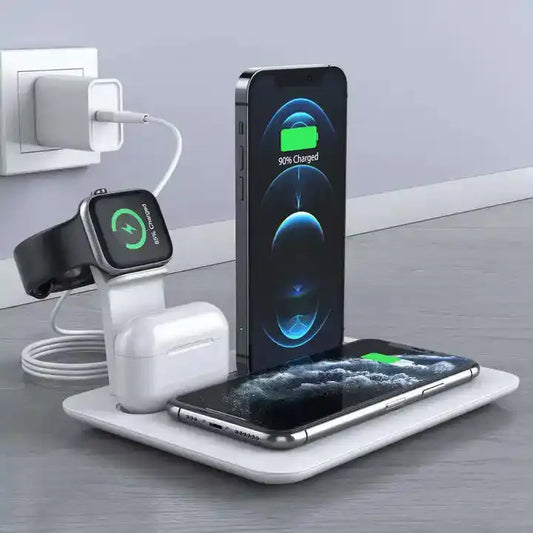 Portable Magnetic 4 in 1 Wireless Charger - Homeda Labs LLP