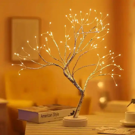 Home Decoration Adjustable Copper Wire Tree Lamp - Homeda Labs LLP