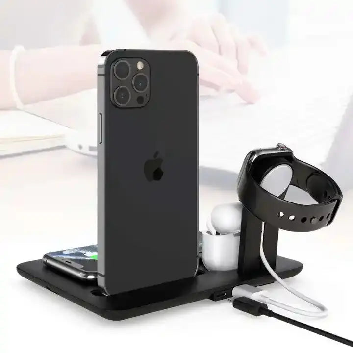 Portable Magnetic 4 in 1 Wireless Charger - Homeda Labs LLP